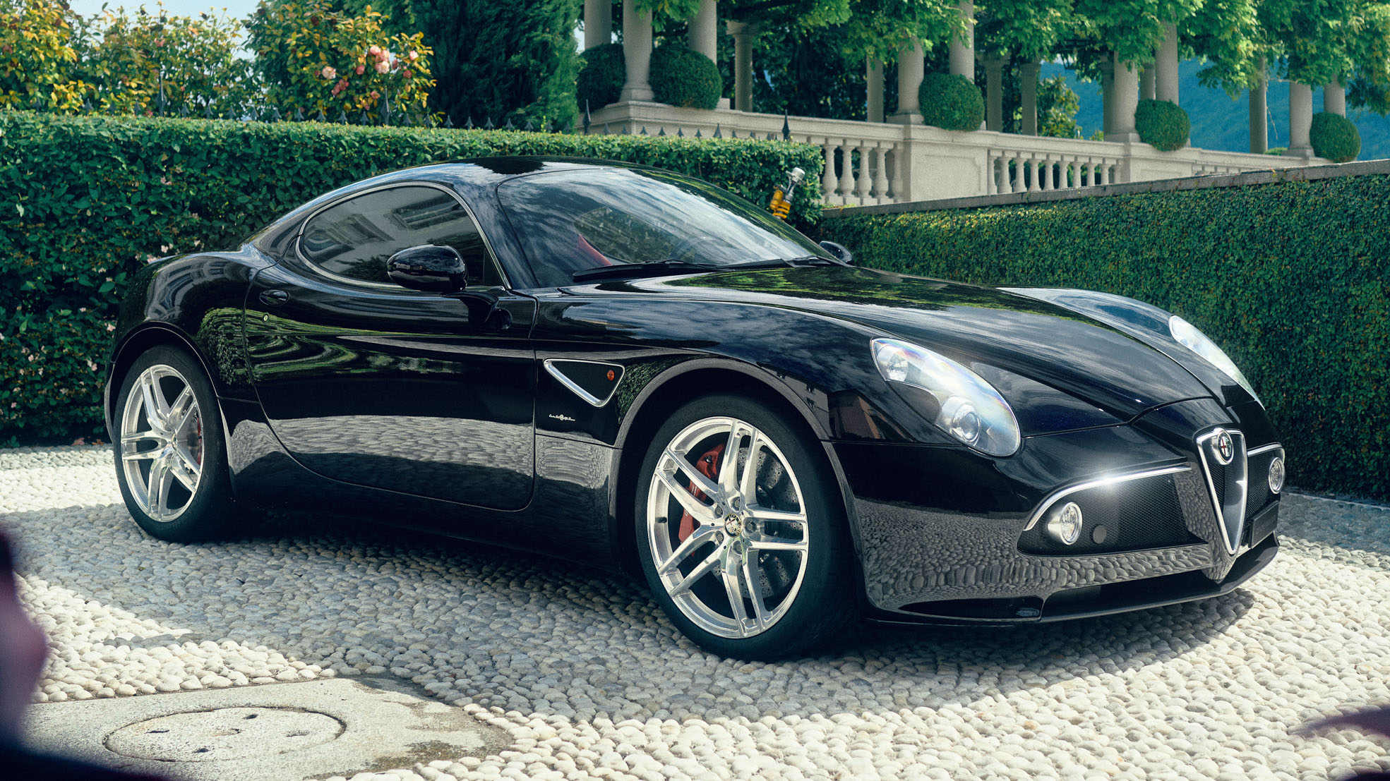 A Swiss tuner has given the Alfa Romeo 8C more power and a gated